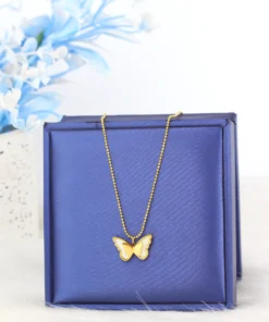 Alternative view of Butterfly necklace