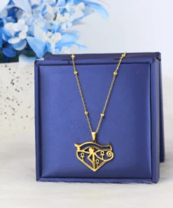 Alternative view of egyptian necklace