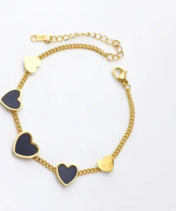Alternative view of Heart bracelet