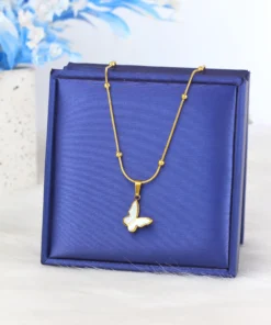 Alternative view of Butterfly necklace