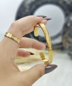 Bracelet and ring set