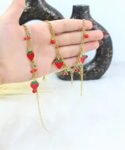 necklace and bracelet set