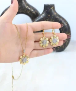 Necklace and earring set