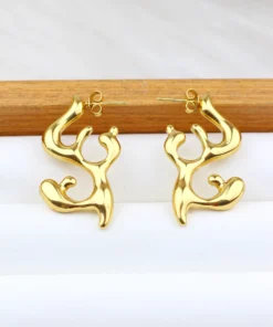 Alternative view of Simple earring