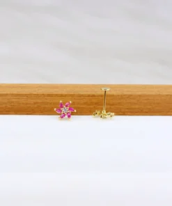 Stainless flat piercing