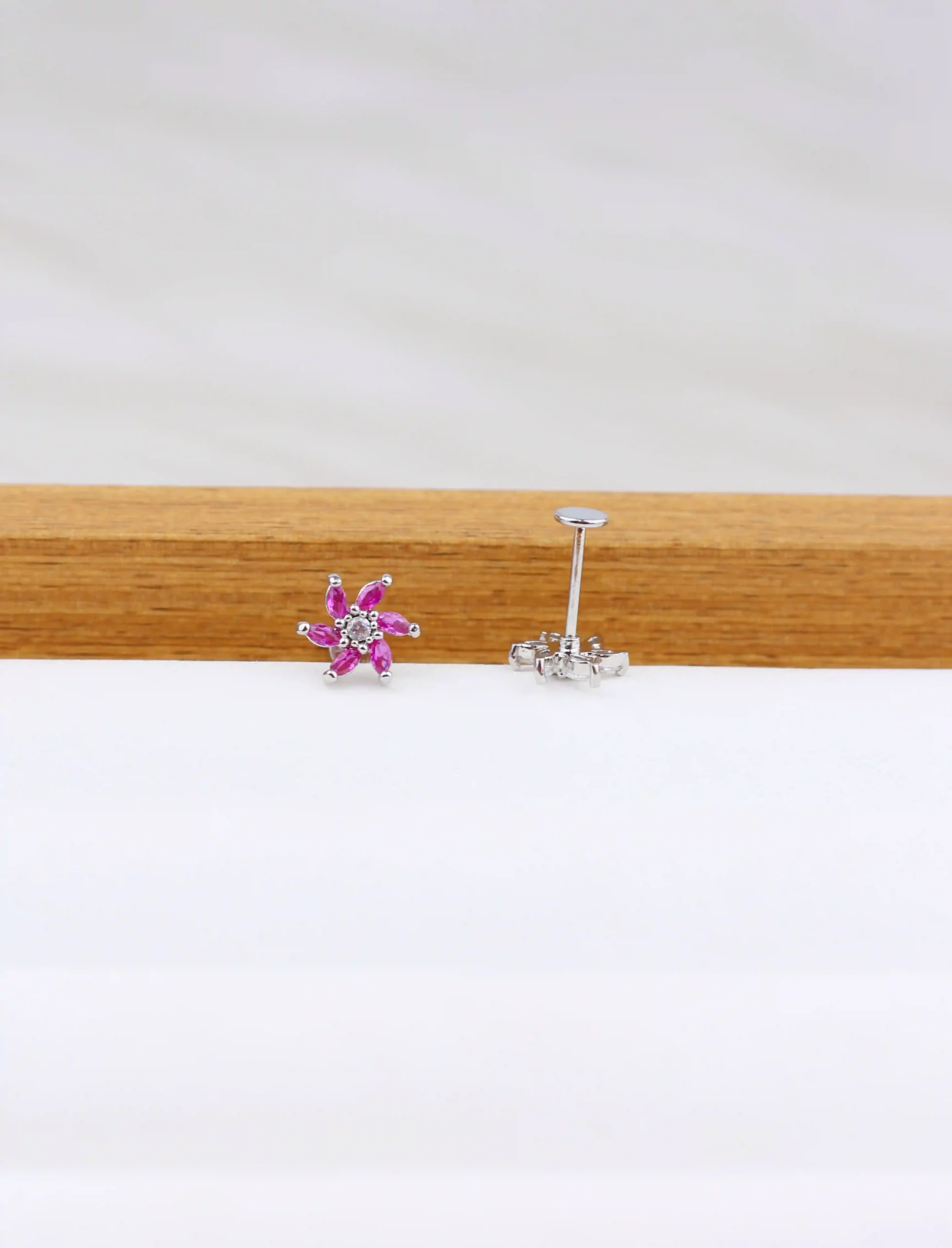 Stainless flat piercing