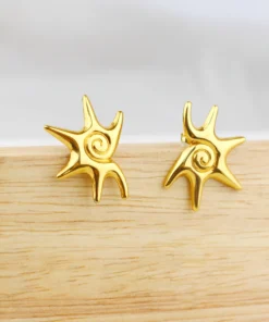 Alternative view of Simple earring