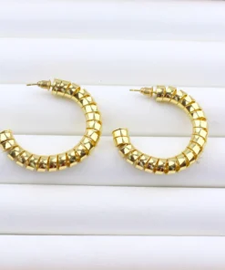 Alternative view of Gold Plated Earrings