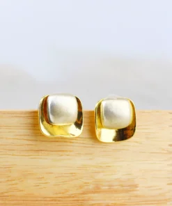 Alternative view of Gold Plated Earrings