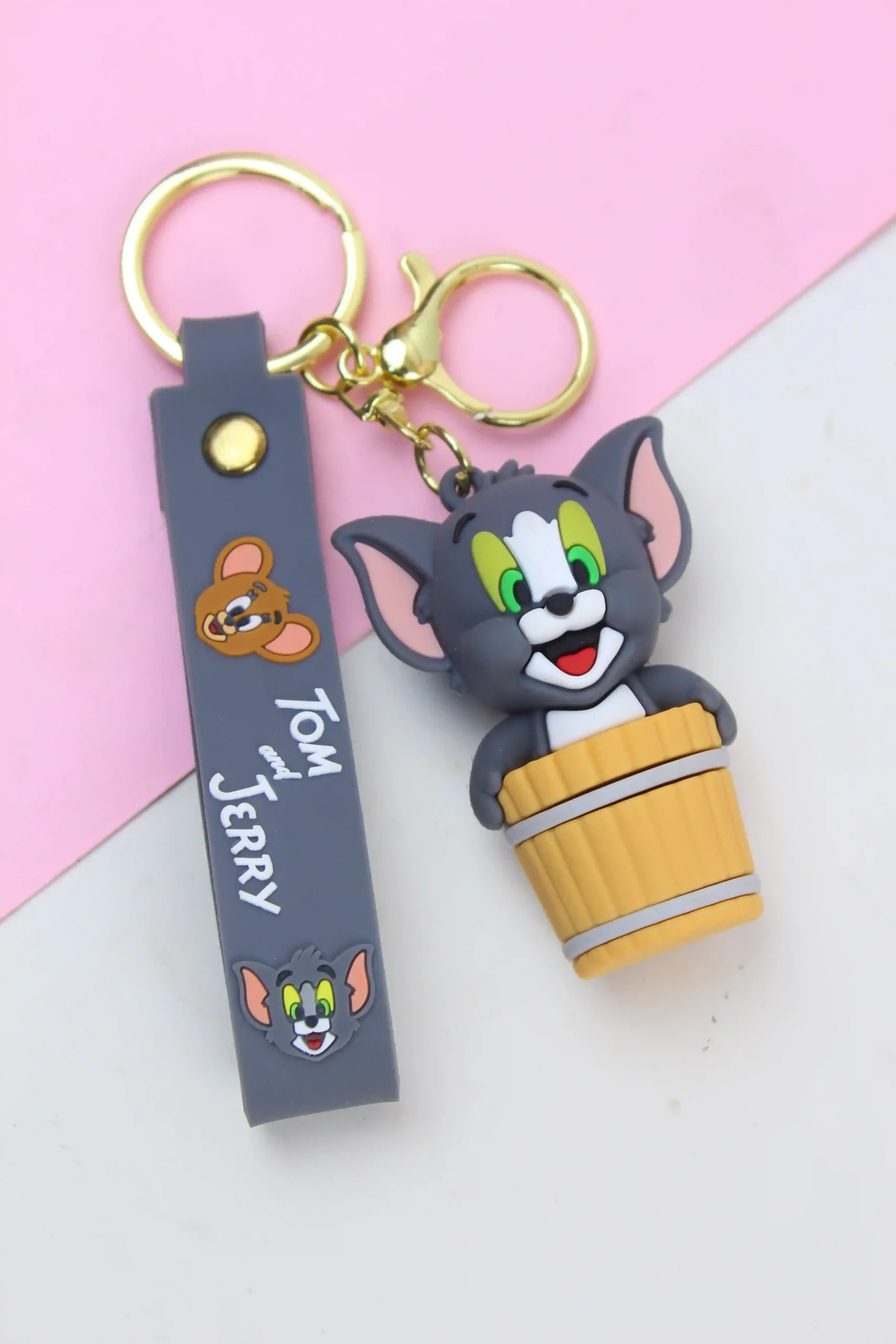 Silicone keychain