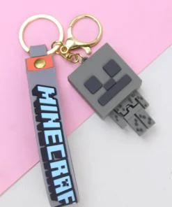 Alternative view of Silicone keychain