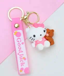 Silicone keychain