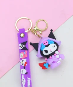 Silicone keychain