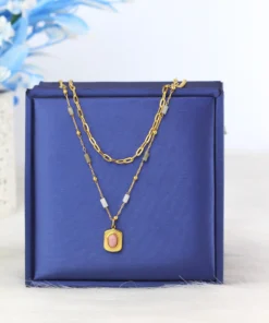 Alternative view of Stainless steel necklace