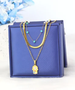 Alternative view of Stainless steel necklace