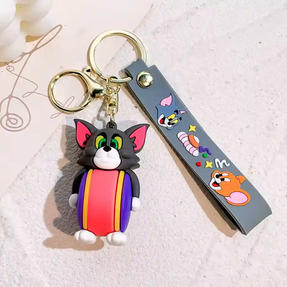 Silicone keychain
