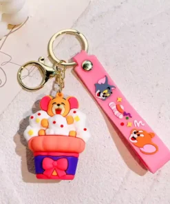 Silicone keychain